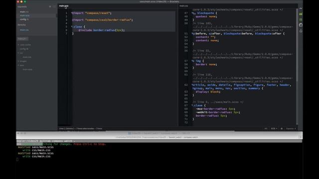 Sass. Compass. Sprites [07] смотреть онлайн