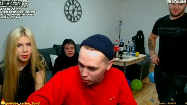 Carlos Bond || Устроили спорт стрим / Шляпик приседает с ромой / Минус жопа смотреть онлайн