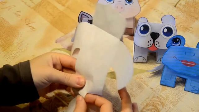 Поделки из бумаги своими руками. Шаблоны животных для вырезания. смотреть онлайн