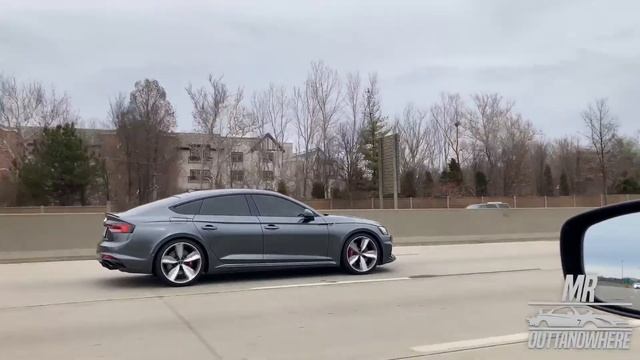 2021 Audi RS5 Exhaust Flyby Pull! Best Moments of 2021 смотреть онлайн