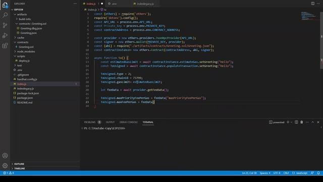 EIP1559 vs Legacy Transaction | Send type 2 and type 0 transactions using Ethers.js and Hardhat смотреть онлайн