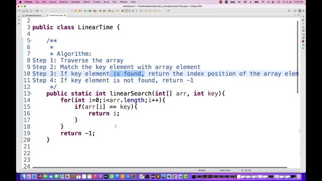 Big O(N) - Linear Time Complexity смотреть онлайн
