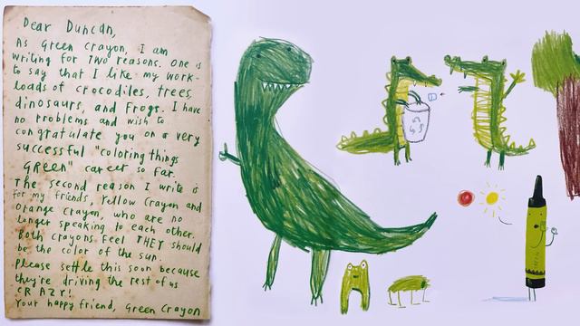 The Day The Crayons Quit – 🖍️ Hilarious Read Aloud Children's Book By Drew Dayalt