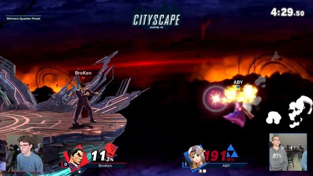 Cityscape 97: ABY (Zelda) vs BroKen (Ken, Kazuya) Winners Quarters смотреть онлайн