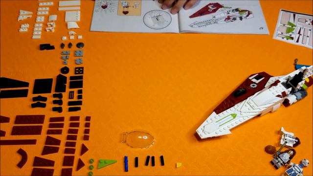 Star Wars LEGO Speed Build (12x): Obi-Wan Kenobi's Jedi Starfighter смотреть онлайн