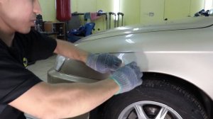 Как убрать вмятину с помощью клея? Показываем!