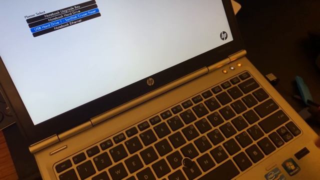 HP Elitebook 2560p Boot Menu смотреть онлайн