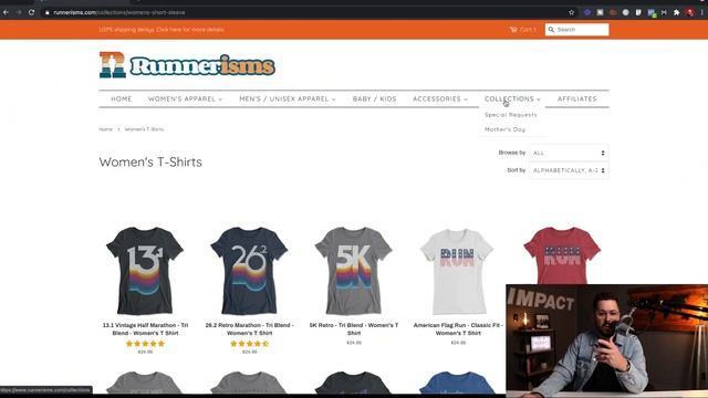 This Shopify T-Shirt Store Makes $10,000 Per Month | Why They're Successful смотреть онлайн