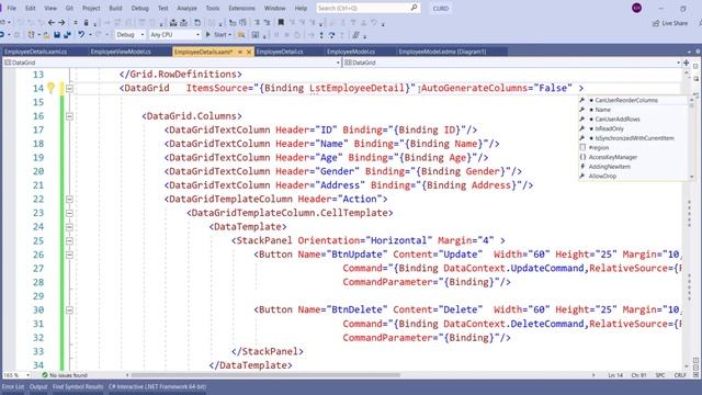 Replacing ListView with DataGrid in XAML WPF, MVVM смотреть онлайн
