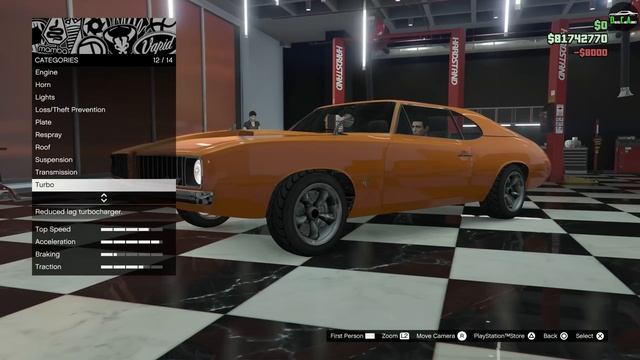 GTA 5 - Past DLC Vehicle Customization - Declasse Stallion (Oldsmobile Cutlass) смотреть онлайн