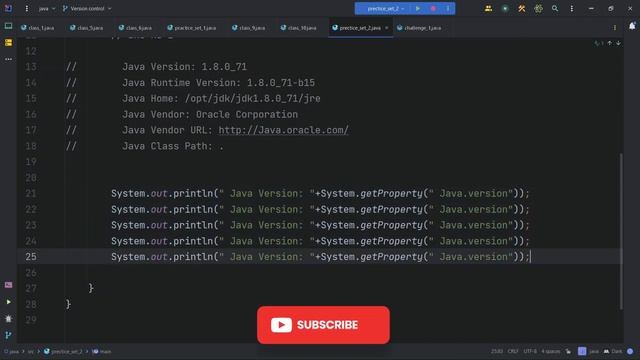 Java tutorial for beginners | Practice Set- 2 | java full course смотреть онлайн