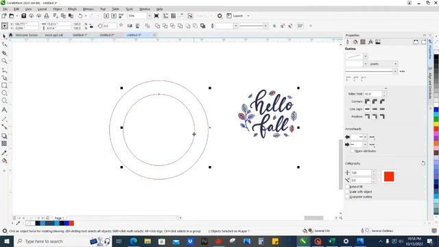 How to layout a pumpkin pie for laser engraving with Corel Drawn and Rd works смотреть онлайн
