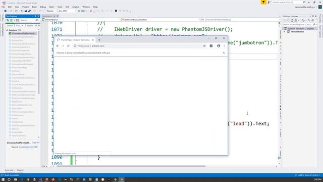 Selenium with C# 55 - How to launch Chrome & Firefox browsers in headless mode in selenium using C# смотреть онлайн