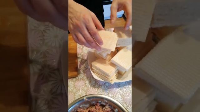 Вафельные коржи с фаршем!!! смотреть онлайн