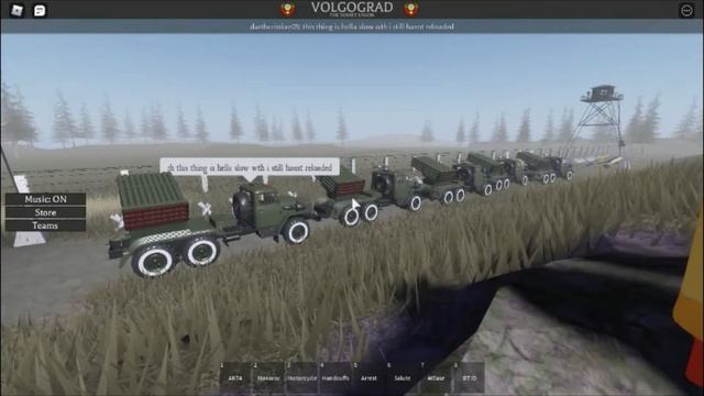 Border Troops Firing Line BM-21 | Volgograd City - Roblox смотреть онлайн