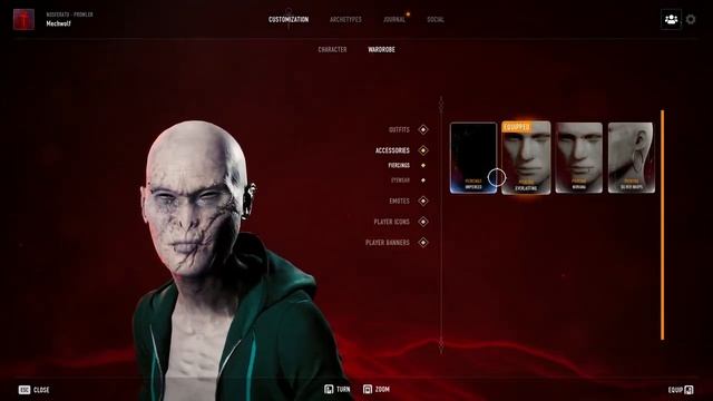 Vampire: The Masquerade - Bloodhunt - Character Customization (2021) смотреть онлайн