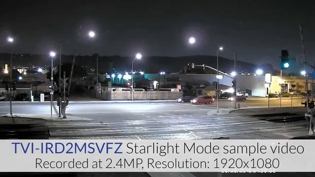 2.4MP 1080p HD-TVI Starlight Camera with Motorized Lens смотреть онлайн