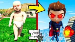 КАК РЕБЕНОК СТАЛ СУПЕРМЕНОМ ЧЕЛОВЕК ИЗ СТАЛИ ГТА 5 МОДЫ! SUPERMAN ОБЗОР МОДА В GTA 5! ИГРЫ ВИДЕО MOD