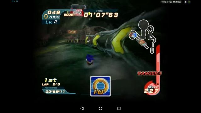 Sonic riders Dolphin Emulator on Nvidia Shield Tablet (Tegra k1) Newest build смотреть онлайн