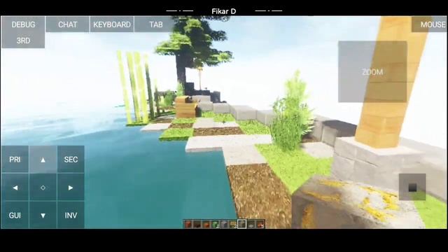 Realistic Texture Minecraft Java On android | New Pojav Launcher Test смотреть онлайн