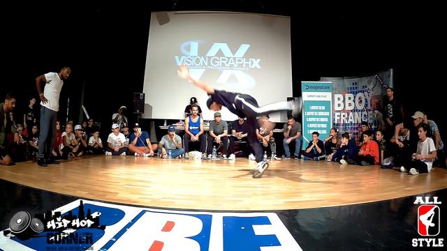 Bboy France 2016 (Sud) | 1/8 Finale Guez vs Eder смотреть онлайн