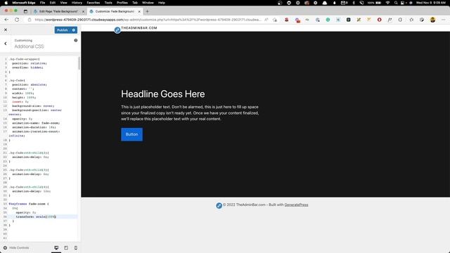 Multiple Background Images Crossfade Animation using GenerateBlocks (CSS-only ⚡ No Javascript!) смотреть онлайн