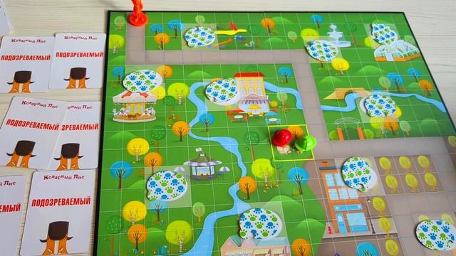 Настольная игра для детей Коварный лис/ Правила игры смотреть онлайн