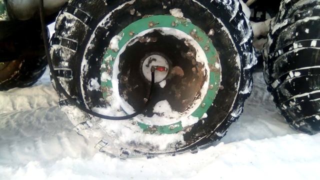 Подкачка колеса вездехода 6x6 смотреть онлайн