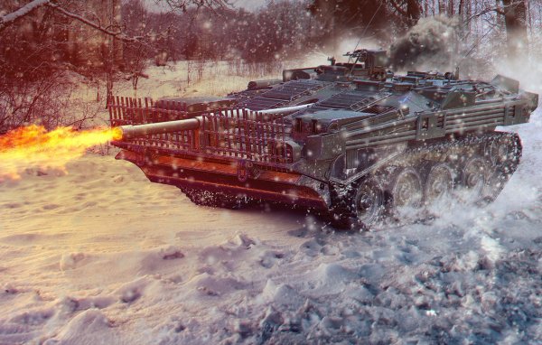 Tankist Strv 103B Прекрасный бой