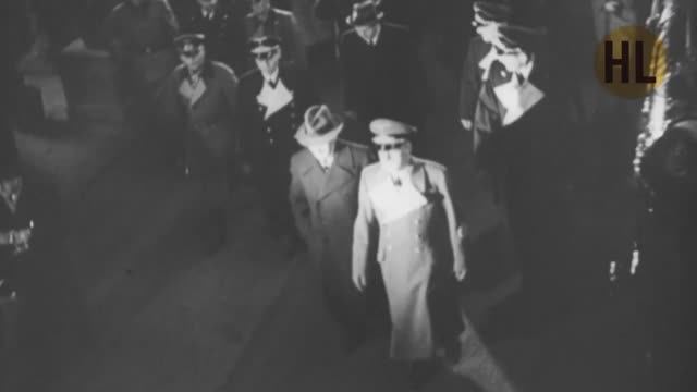 Визит В.М. Молотова в Берлин в ноябре 1940 года. Встреча с Гитлером. смотреть онлайн