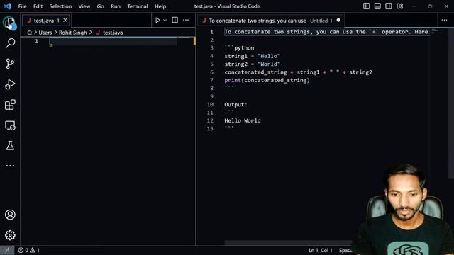 How to setup codeGPT in vscode || Setup ChatGPT in VSCODE using CodeGPT Extension || Install CodeGP смотреть онлайн