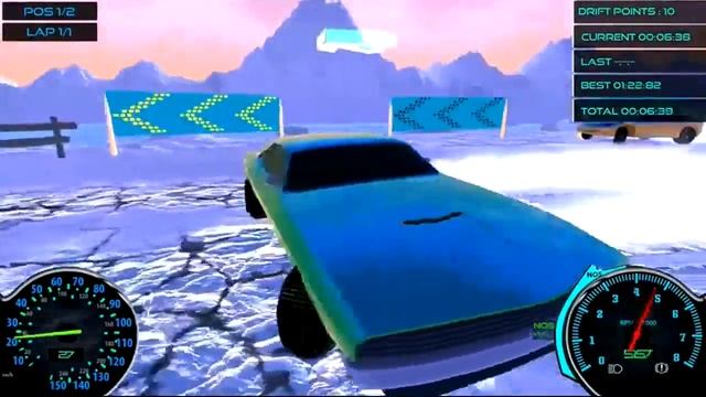 Frozen Drift Race - Game Trailer смотреть онлайн