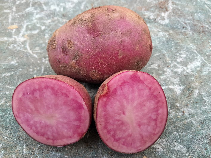 Картофель «Эликсир». Экзотика с красной мякотью смотреть онлайн