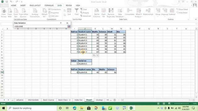 Data validation- How to Create Drop Down List in MS Excel смотреть онлайн