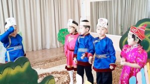 Театральная постановка  по сказке "Табан нухэд"- "Пять друзей" на бурятском языке МБДОУ№35