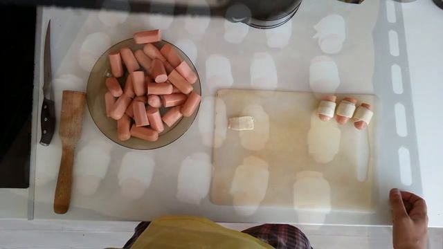 готовим сосиски в тесте. смотреть онлайн