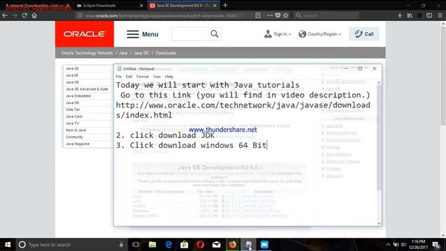 How to download Eclipse on Windows 7/10 64 Bit смотреть онлайн
