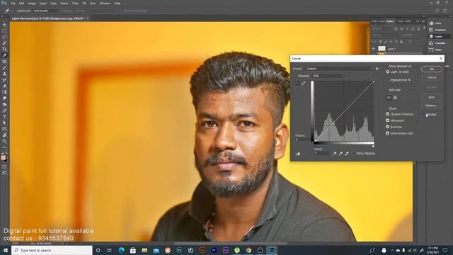 Photoshop Hair strokes Digital paint смотреть онлайн
