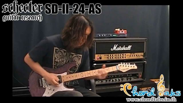Review Schecter Japan SD-II-24-AS смотреть онлайн