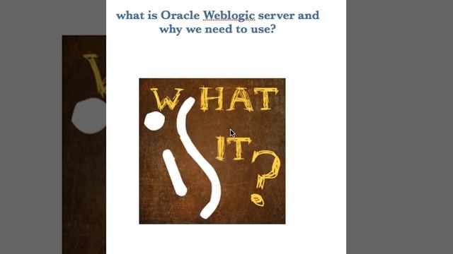 What is Oracle Weblogic Server and why we need to use? смотреть онлайн