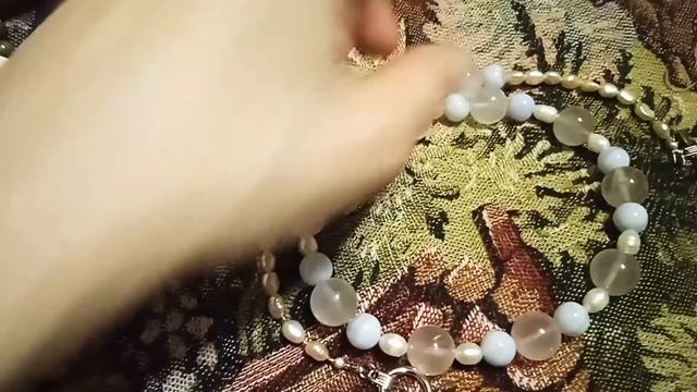 Новые украшения из дерева и из натуральных камней! смотреть онлайн