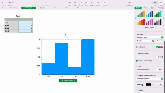How to Make a Histogram in Apple Numbers Spreadsheet смотреть онлайн