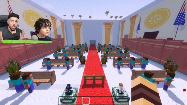 MON FRÈRE DECIDE QUI VA AU PARADIS OU EN ENFER sur MINECRAFT !! incroyable смотреть онлайн