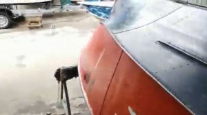 Замена скуловых обводов Прогресс 4 .