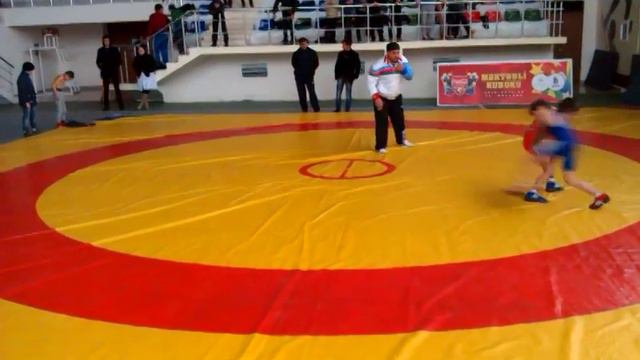 Вольная борьба.Мухаммед быстро выиграл. смотреть онлайн