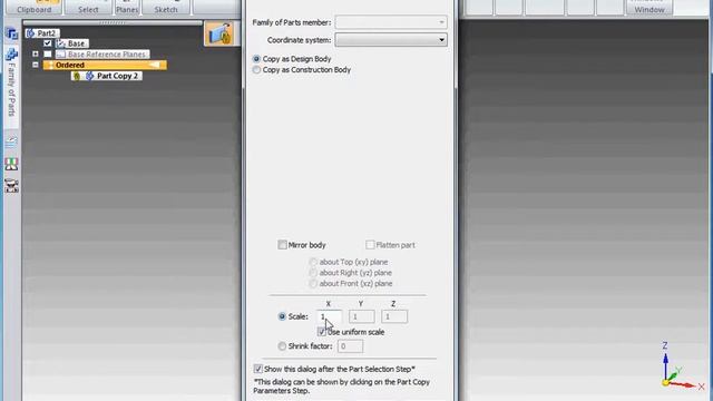 Масштабирование в Solid Edge смотреть онлайн