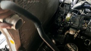 Замена радиатора BMW X5 E70