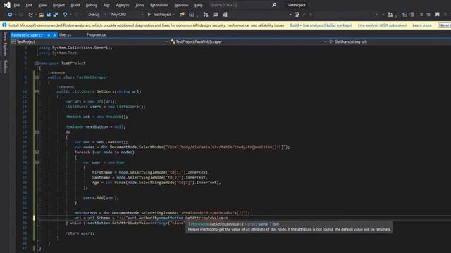 How to make a FAST WebScraper C# смотреть онлайн