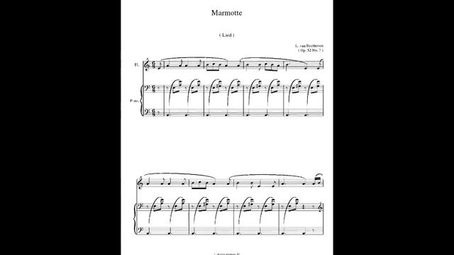 Flöte Beethoven Marmotte смотреть онлайн