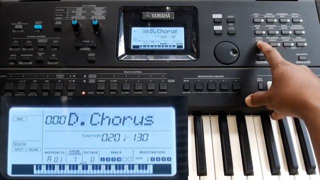 How To modify Harmonium Tone and lept hand chord in yamaha psr e473 keyboard смотреть онлайн